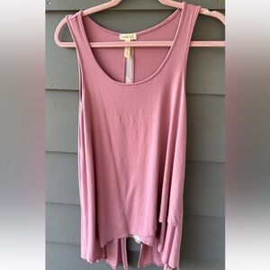 Matilda Jane Women’s Sz S Pink Tunic Top Secret Garden